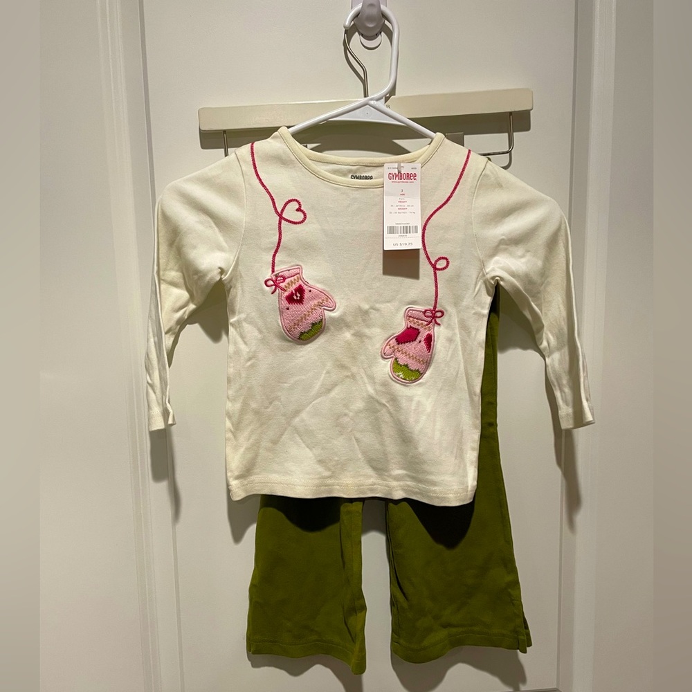 Girls top and pants set by Gymboree NWT